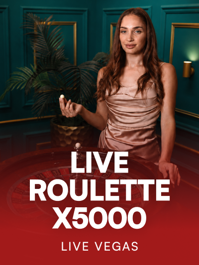 Game card image for Live Roulette X5000